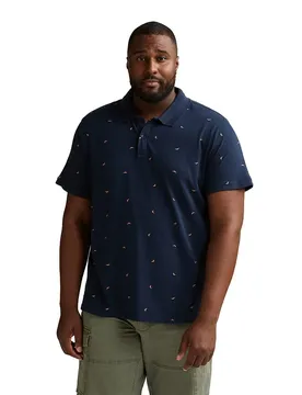 Polo à Manches Courtes M-1060-pol9230 Navy Blue 5XL