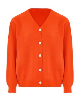 SANIKA Cárdigan naranja