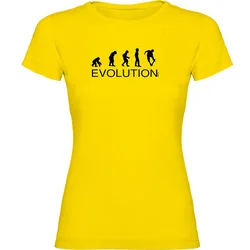 T-shirt à Manches Courtes Evolution Skate Yellow L