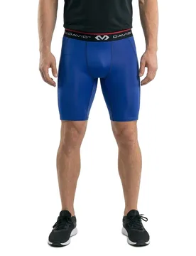 Leggings Courts Compression Royal Blue XL - Mc David - FashionsVida