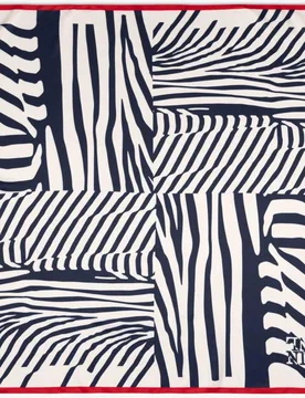Pañuelo de mujer formato carré Cebra - Naulover - FashionsVida