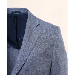 Americana de hombre regular en espiga en