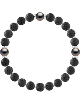 Womens Bracelet Silver Sterling 925 Onitsha - Size Large - Rodney & Rolf - FashionsVida