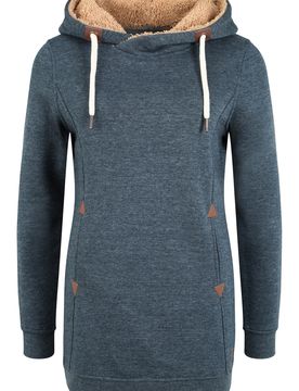 Oxmo Sudadera 'Vicky' azul moteado