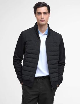 Para hombre. MQS0070 Abrigo Collins Baffle Quilted (S), Casual, Poliéster