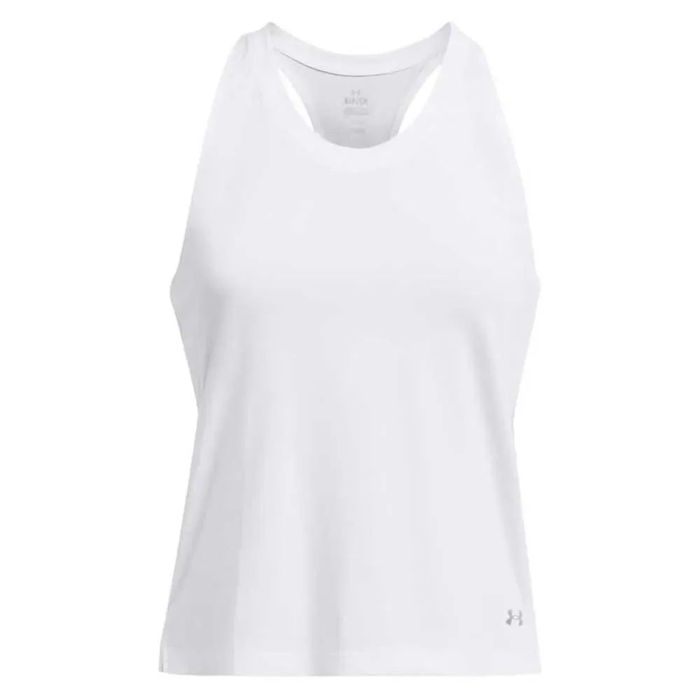 Maglietta Senza Maniche Launch White / Reflective M - Under armour - FashionsVida