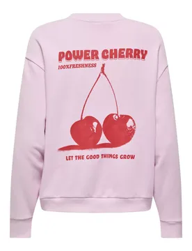JDYNANNA LIFE L/S TEXT SWEAT JRS DI female
