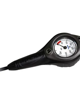 Manometro Press Gauge With Narrow Flex Hose
