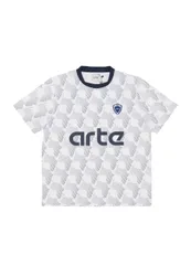 Maglietta Uomo Football Shirt White/navy