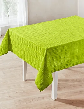 Schäfer Tischdecke gelbgrün, 130 × 160 cm - Schafer - FashionsVida