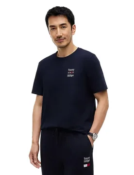 T-shirt à Manches Courtes Mw0mw45091 2 Unités Black / Black / Black / Black / Black XL - Tommy hilfiger - FashionsVida