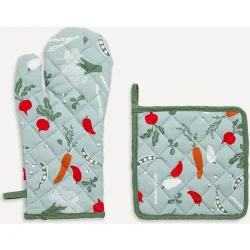 Set de manopla y agarrador Vegetables Nuestro Mejor Precio - El Corte Inglés