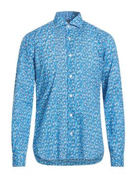 Hemd Herren Azurblau 40 Herren