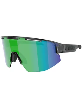 Vielseitige Sonnenbrille Matrix Crystal Black Brown W Green Multi schwarz - Bliz - FashionsVida