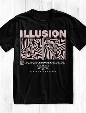 A-Illusion Streetwear T-Shirt, Graphic Tee - Aliexpress - FashionsVida