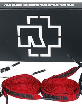 Schnürsenkel - Schnürsenkel-Box - Größe schwarz/rot/weiß - Lizenziertes Merchandise! - Unisex - unisex