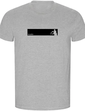Frame Tennis Eco Short Sleeve T-shirt Heather Grey XL - Kruskis - FashionsVida