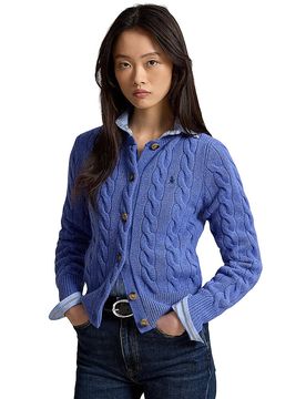 Ralph Lauren Cárdigan azul L