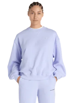 Terry Donna - Felpe Viola - Taglia XL - Jersey di cotone XL - New Balance - FashionsVida