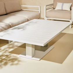 Mesa de centro elevable de jardín Máximo