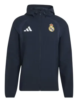 Reißverschluss-Windbreaker Real Madrid Tiro 2026/27 - Bleu - male - Size: M - Adidas - FashionsVida