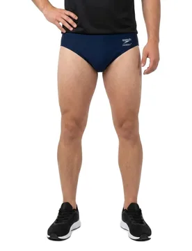 Ml Solid Swimming Brief Team Navy UK 32 Men - Speedo - FashionsVida