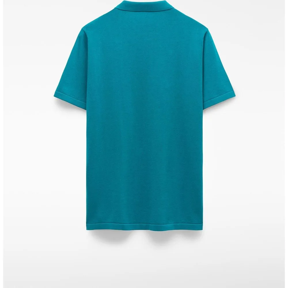 Polo de manga corta de hombre regular fit en algodón orgánico - Adolfo Dominguez - FashionsVida