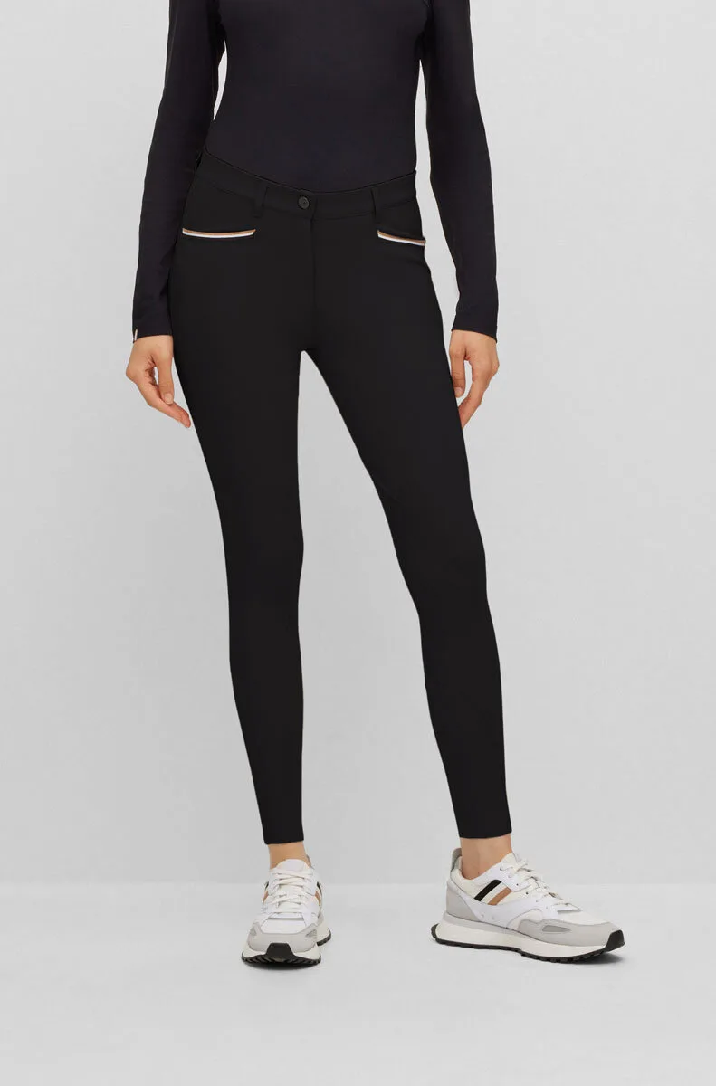 Equestrian Damen Reithose HAZEL Kniebesatz, black M - BOSS - FashionsVida