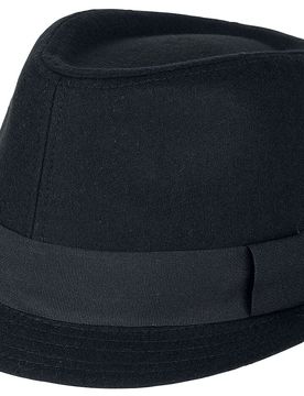 Hut schwarz "Brim Hat" von - Unisex - unisex