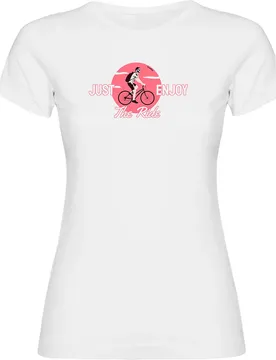 T-shirt à Manches Courtes Just Enjoy The Ride