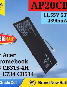 AP20CBL 11.55V 53Wh 4590mAh Laptop Battery for Acer Chromebook 315 CB315-4H 511 C734 CB514 CB315 C815 Aspire 5 A515-5 R5-5500U - Aliexpress - FashionsVida
