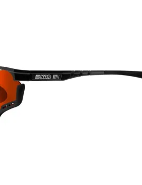 Occhiali Da Sole Fotocromatici A Specchio Aerotech Xl Scnxt Black Gloss