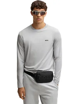 HUGO Pullover Tee Long, hellgrau 3xl - BOSS - FashionsVida