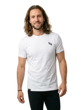 Maglietta A Maniche Corte Logo White - Title Mtb - FashionsVida