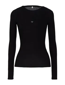 Camiseta Mujer Negro L,M,S,XL,XS Mujer - Baserange - FashionsVida