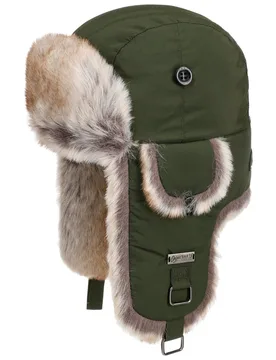 Kamikaze Nylon Trapper Hat by - olive - Herren - Size: One Size - Barts - FashionsVida