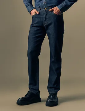 Gold Regular Tapered Jean Pure Gold Größe 32x32 male - Lee - FashionsVida