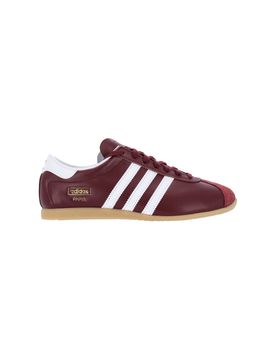 Men's Leather & Textile Sneakers with Rubber Outsole
