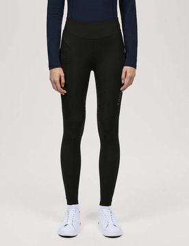 Damen Reitleggings Vollbesatz ELMIRA black L