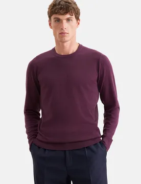 Regular Pullover Uni Rosa/Pink S - Seidensticker - FashionsVida