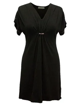 Mint Velvet Black Knitted Dress - Other Designers - FashionsVida