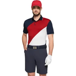 Polo Maggio, navy/rot/weiss l
