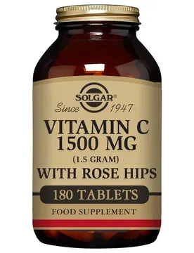 Comprimés Rose Hips C 1500mg 180 Unités