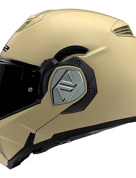 Casco Modulare P/J FF906 ADVANT SOLID Marrone Opaco taglia M - LS2 - FashionsVida
