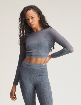 Crop top aSMC Longsleeve Lace S Onix