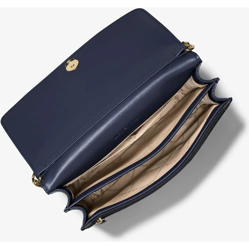 Bandolera de mujer daniela grande con logotipo - MICHAEL Michael Kors - FashionsVida