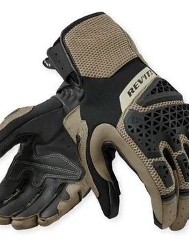 Guanti Moto Sand 5 Sabbia Nero taglia M - Rev'it - FashionsVida