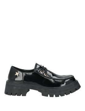 Schnürschuh Damen Schwarz 36,37,38,39 Damen