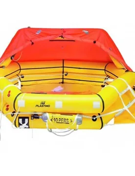Transocean Isaf Liferaft Yellow / Orange 10 Places unisex - Plastimo - FashionsVida