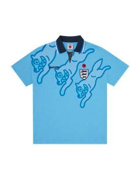 Running Dog Football Shirt - Blue